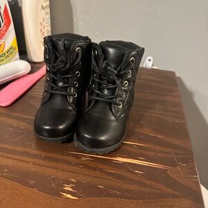The Children's Place Black Kids Boots